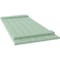 Ekena Millwork Americraft 6-Board (2 Batten) Wood Joined Board-n-Batten Shutters w/Ellipt Top, ARW101BE621X77SGH, PR ARW101BE621X77SGH - alternate 3